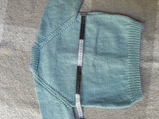 2-3 duck egg cardigan
