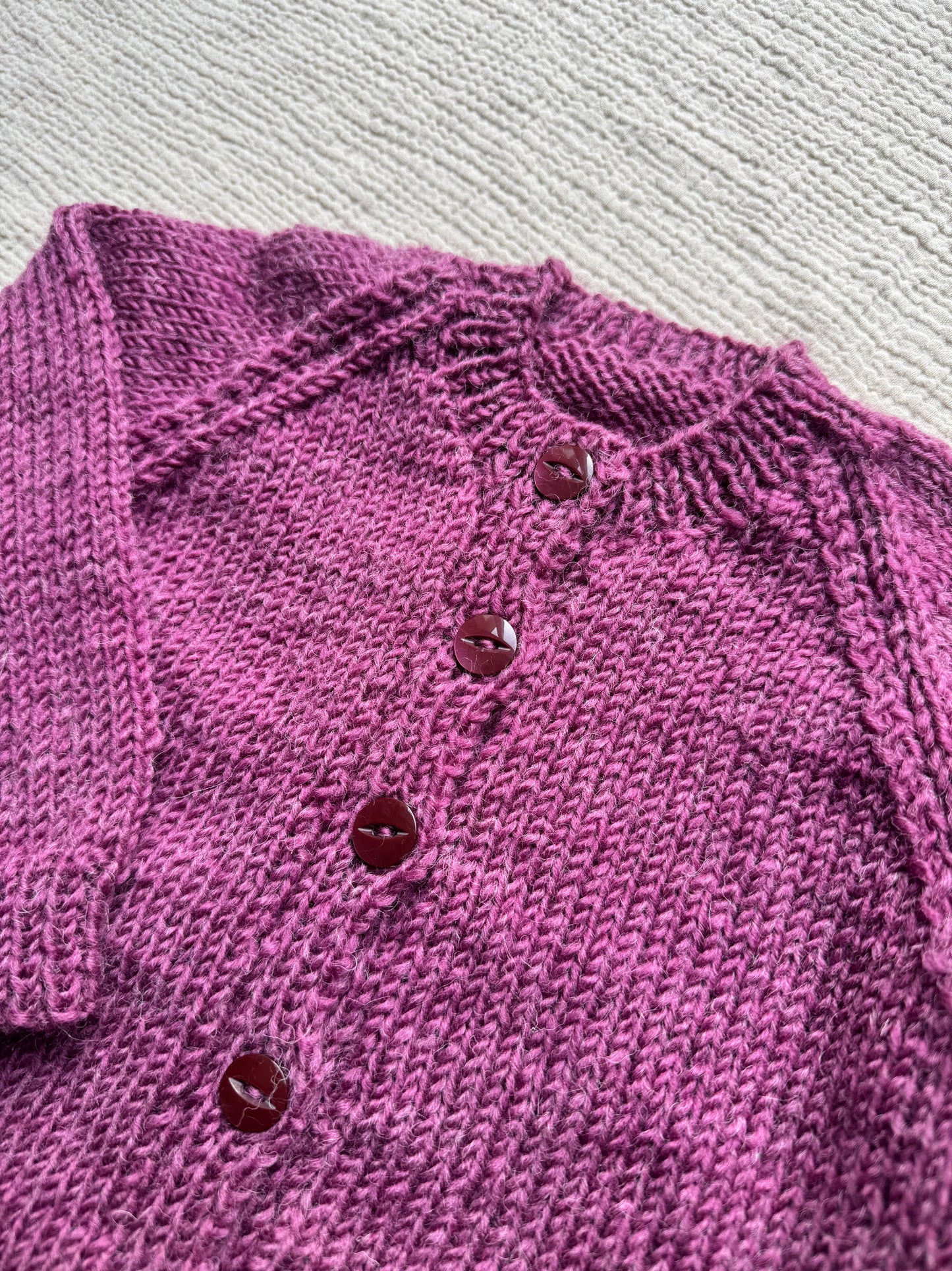 1-2years light burgundy cardigan