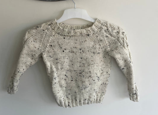 2-3 years flecked jumper