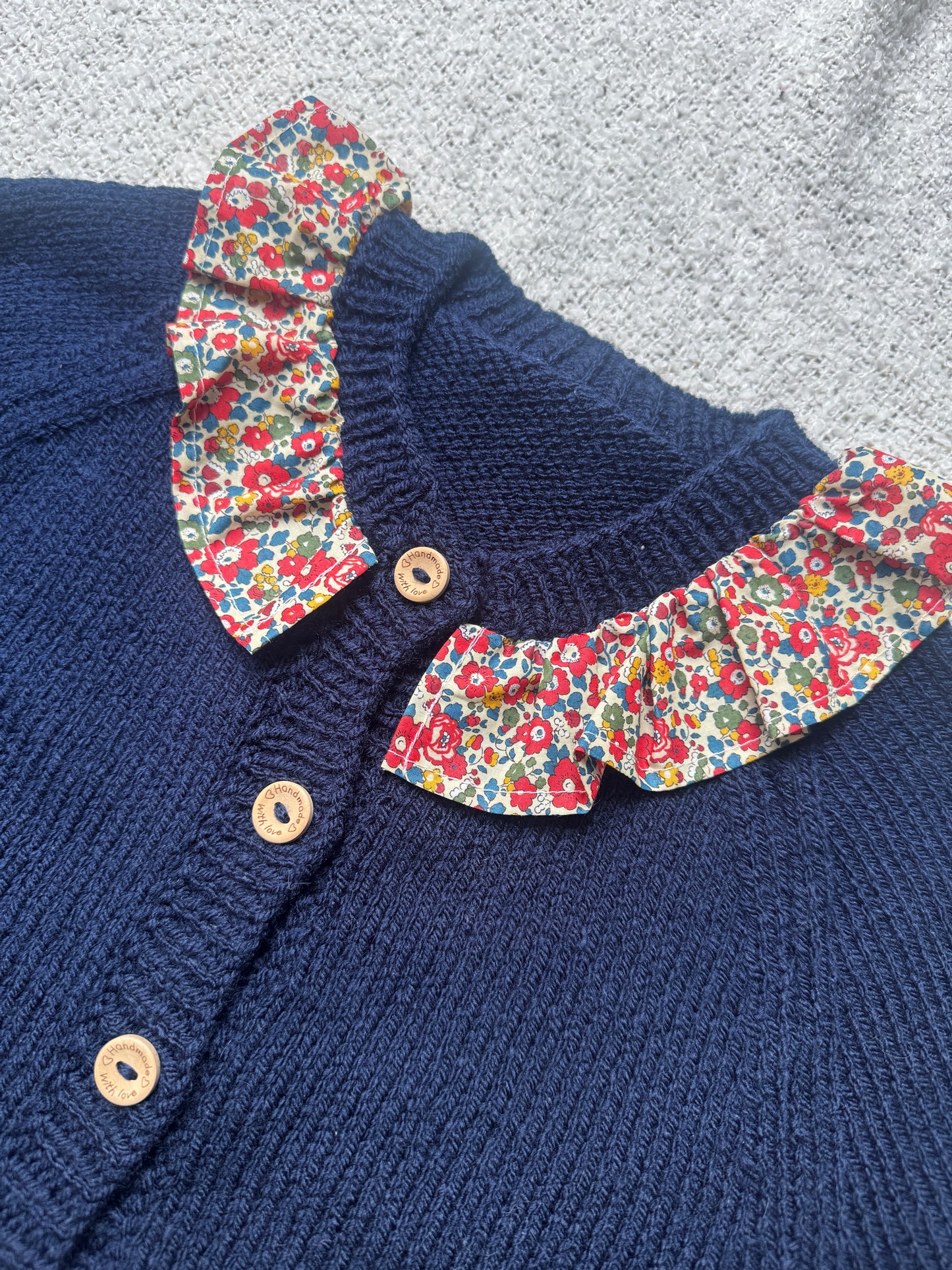 2-4 midnight with liberty collar cardigan