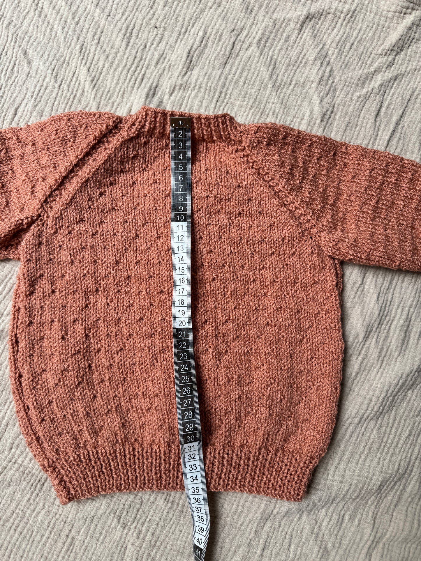 1-2 years tan cardigan