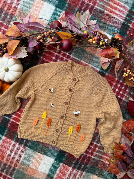 3-4 years You’re so Golden Cardigan