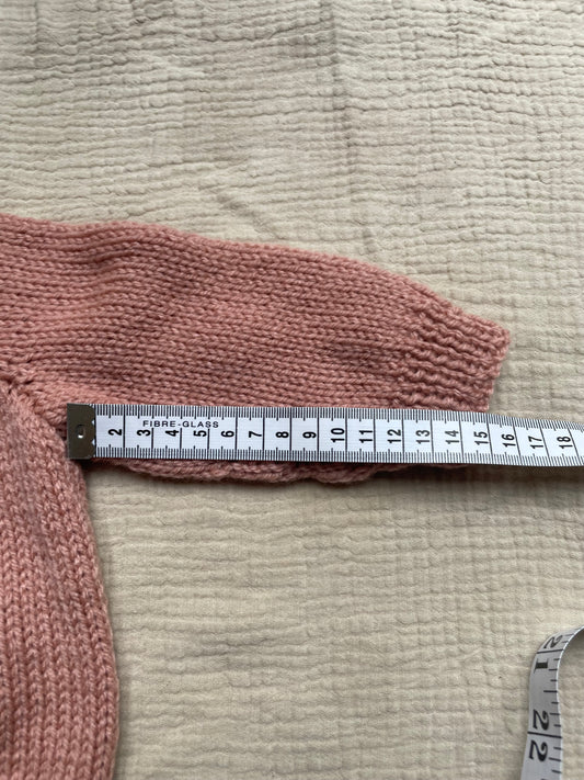 3-6m clay cardigan
