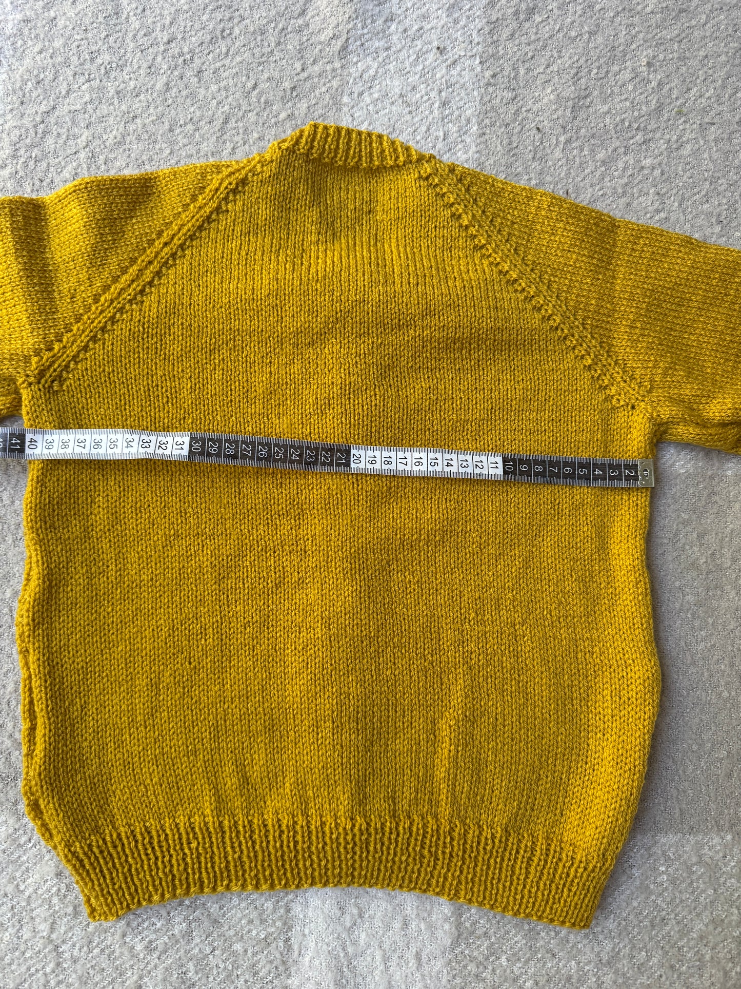 5-6 years mustard cardigan