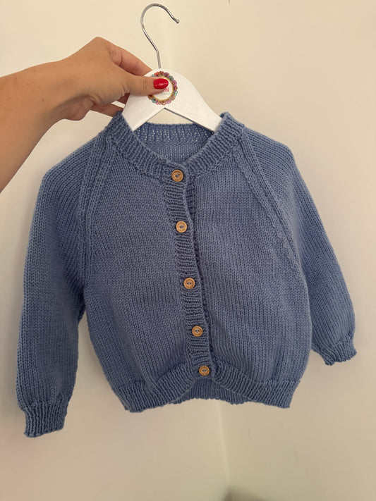 2-3 years periwinkle Cardigan