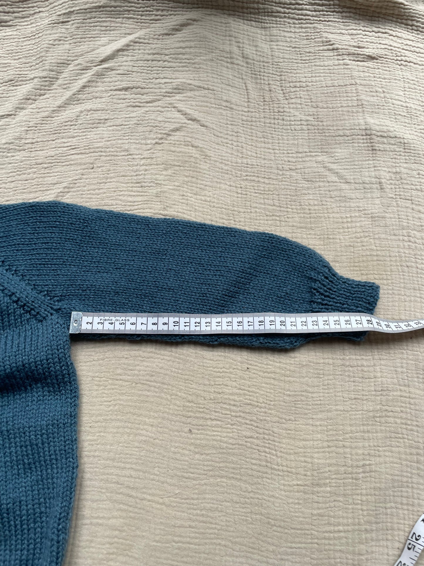 2-3 years petrol cardigan