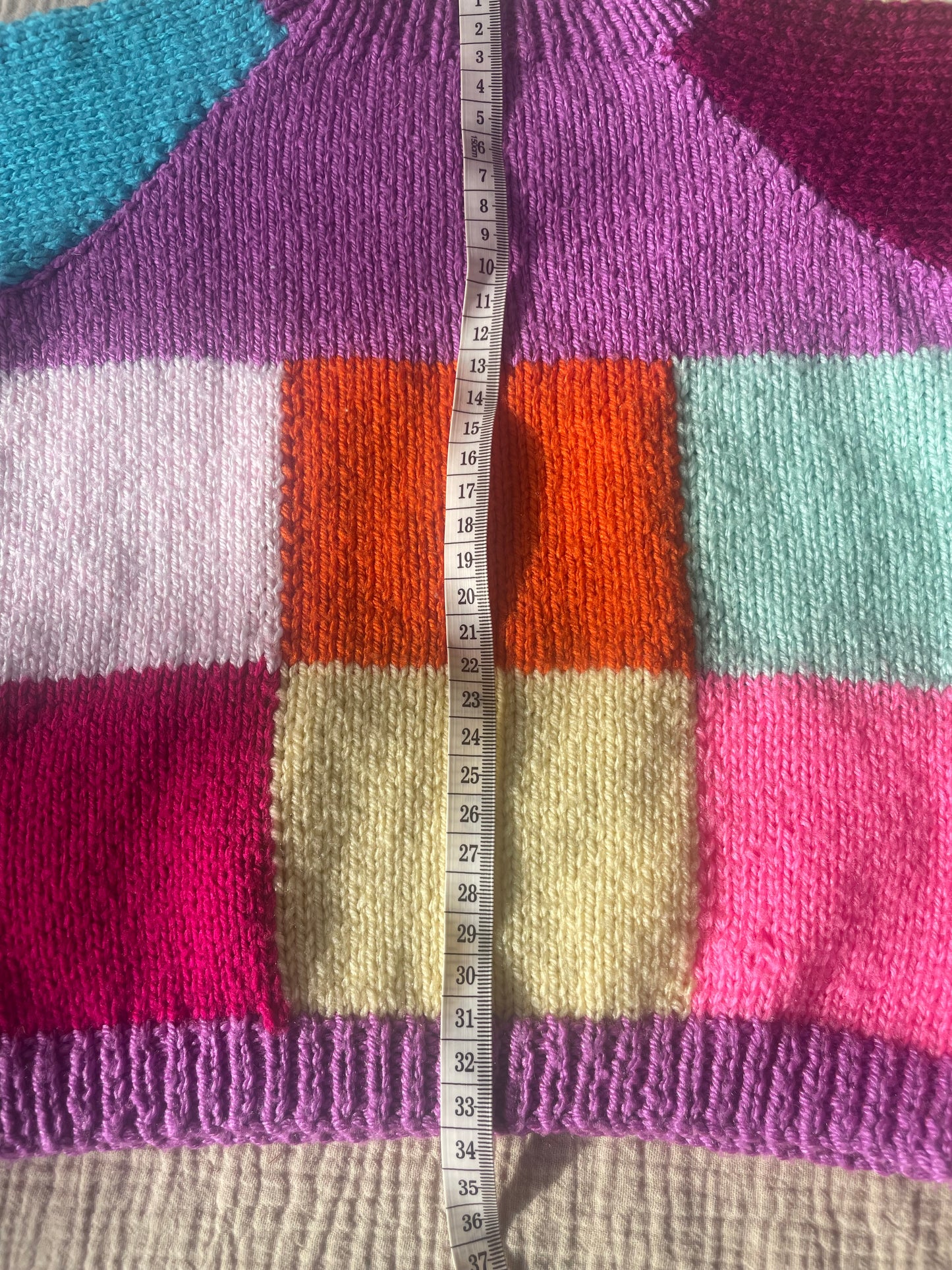 2-3 years purple pattened cardigan