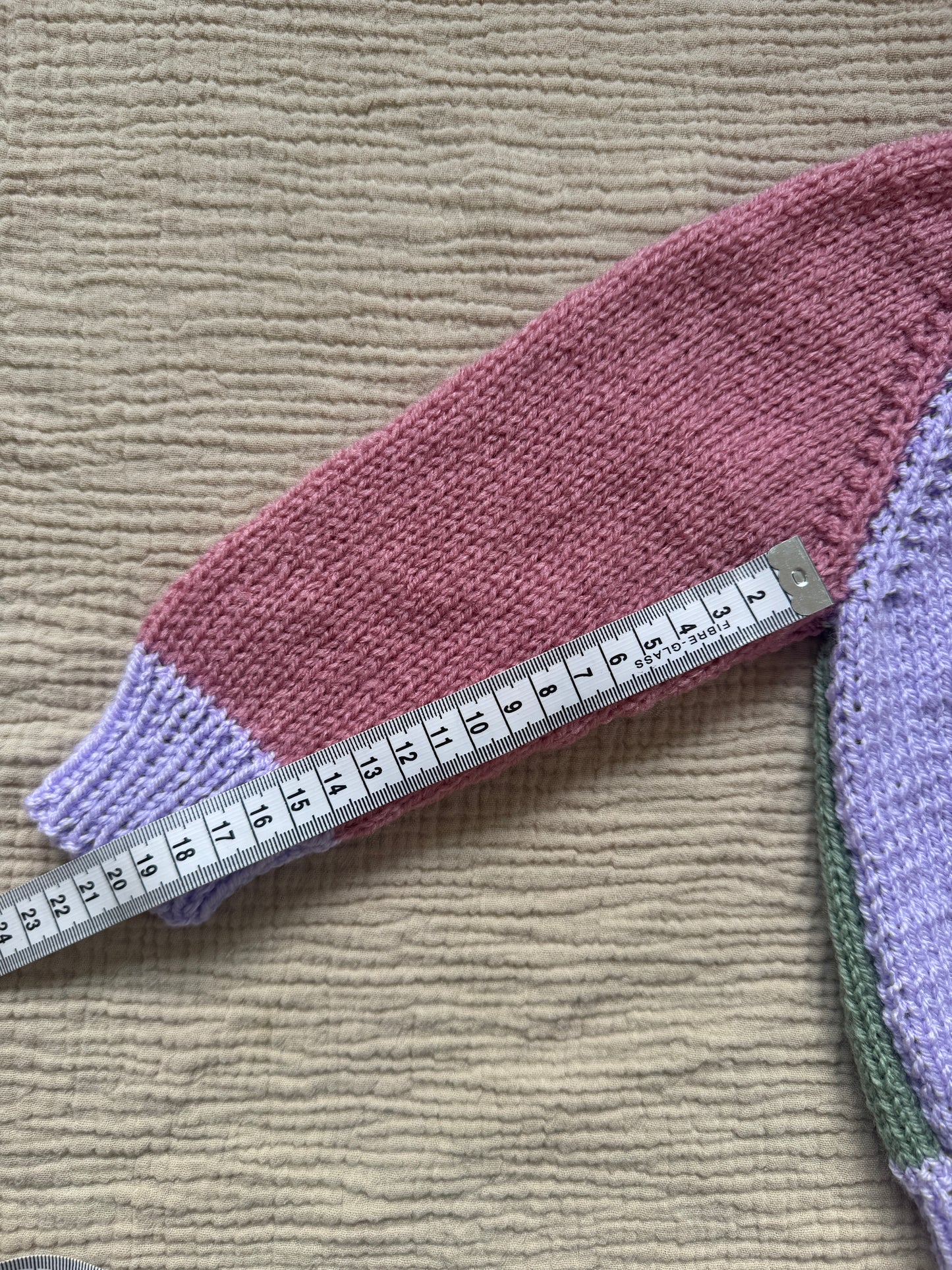 9-15m spring colour block cardigan