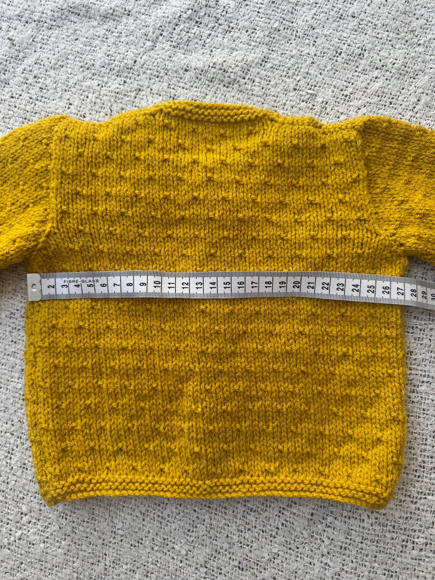 6-12months mustard cardigan