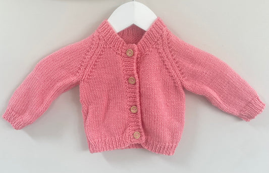 3-6m blush Cardigan