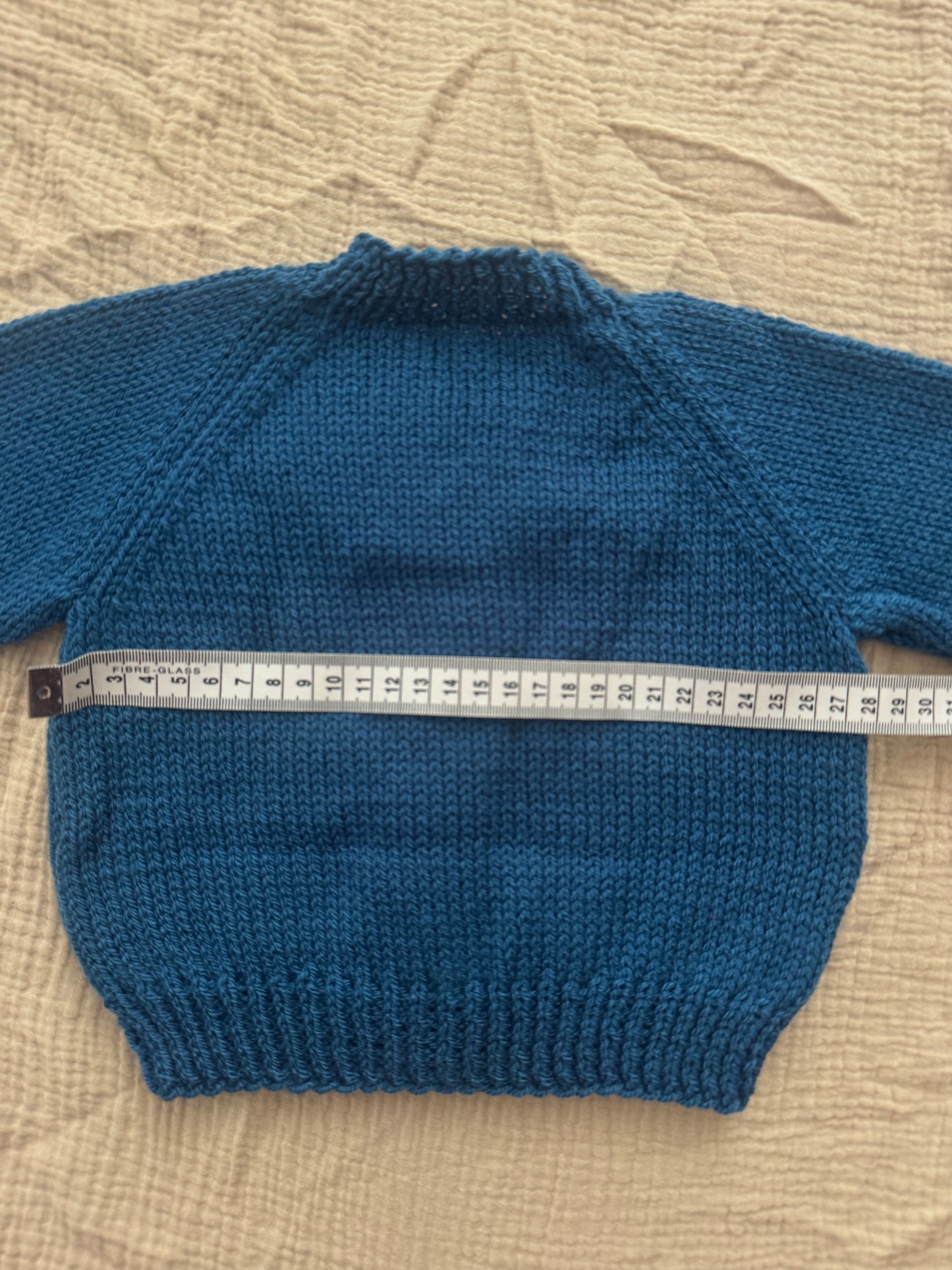 3-6m blue cardigan