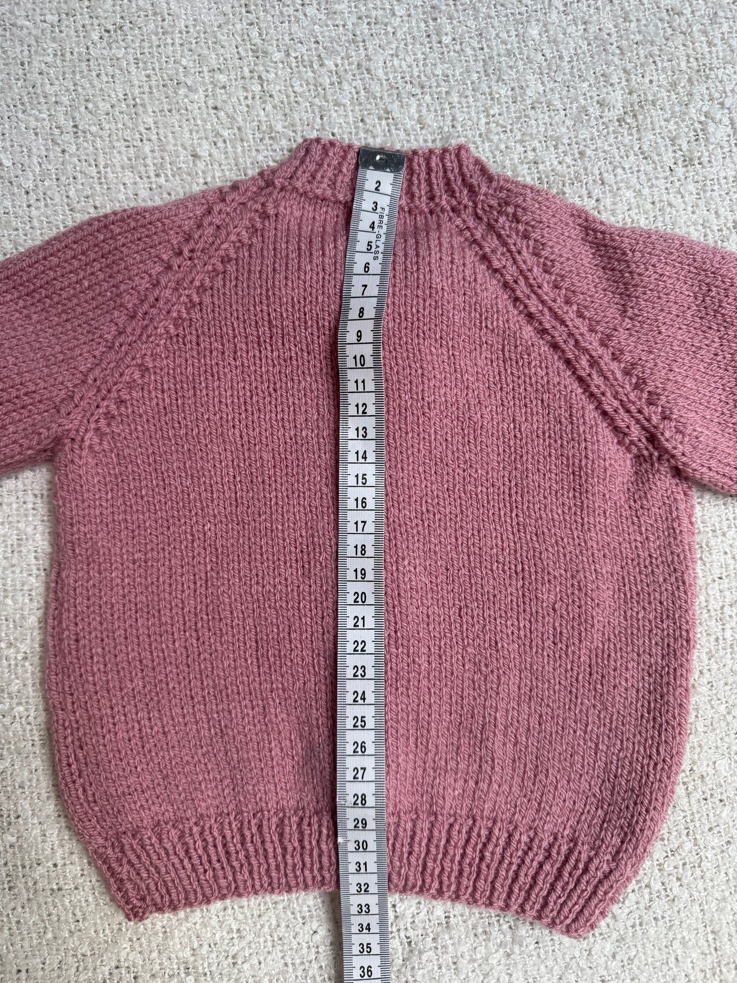 9-12months pale rose cardigan