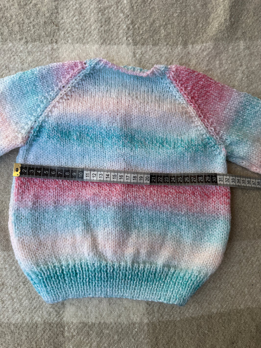 1-2 years rainbow cardiganp