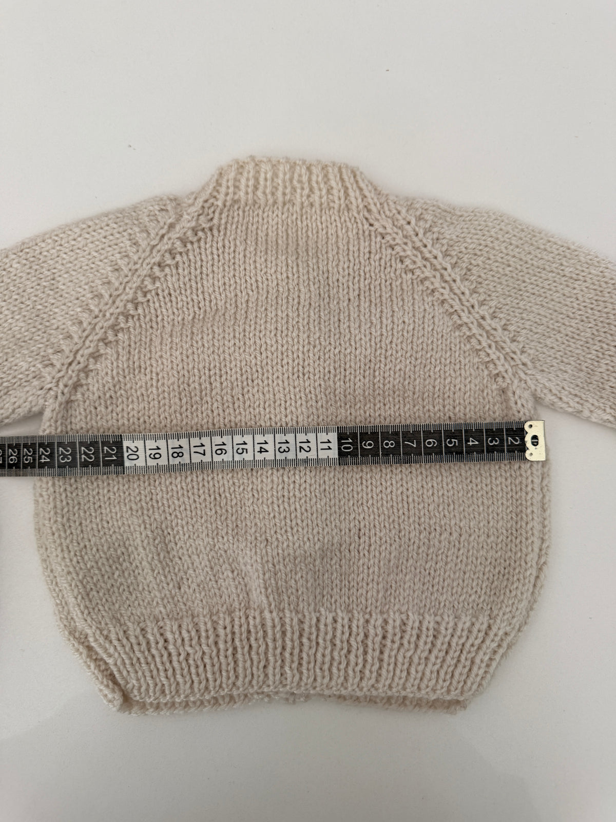 3-6m cream cardigan