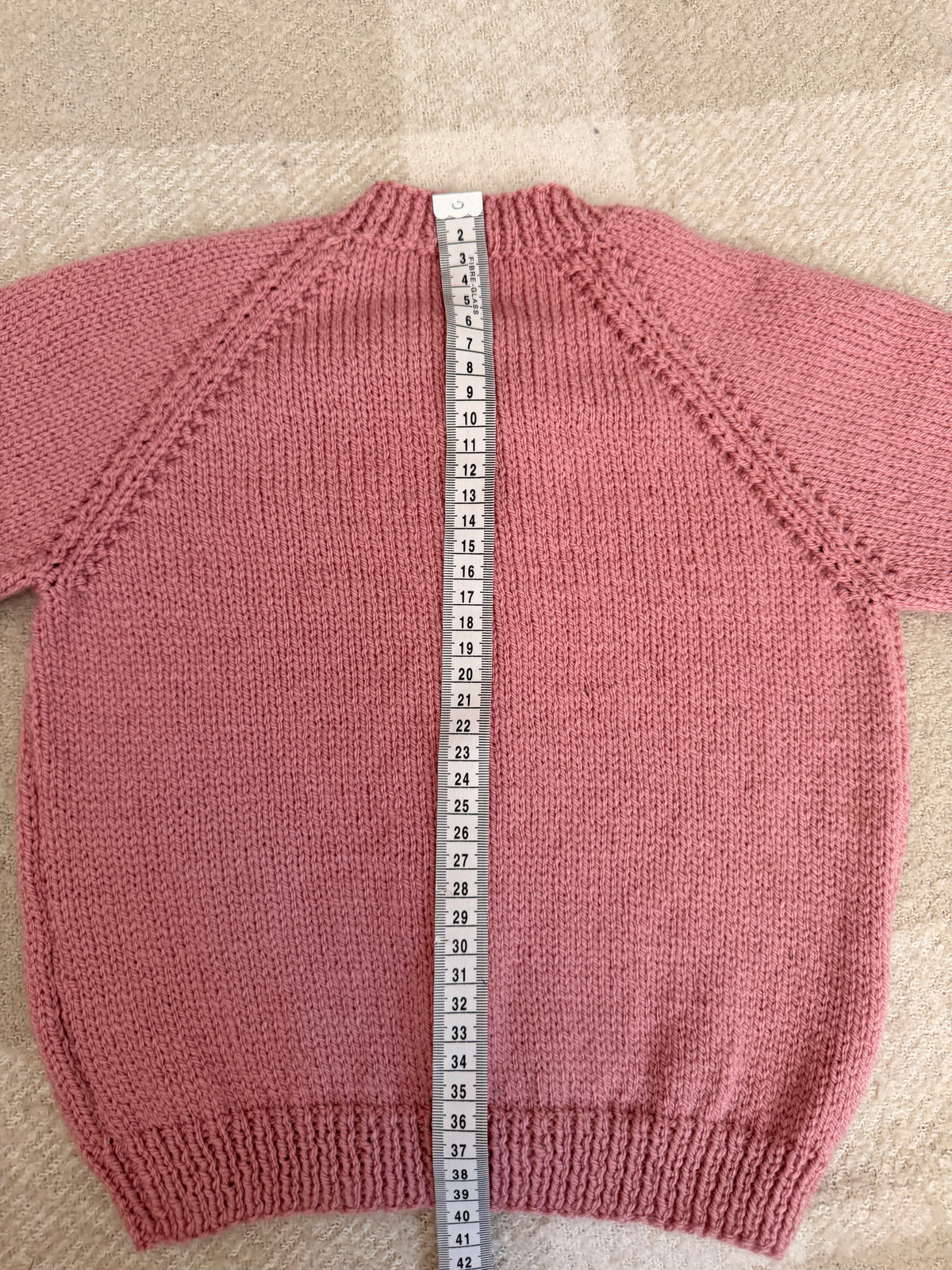 2-3 years pale rose cardigan