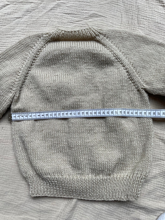 3-4 years parchment cardigan
