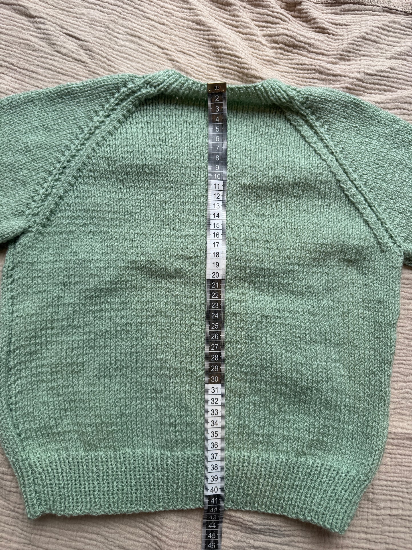 4-5 years sage cardigan