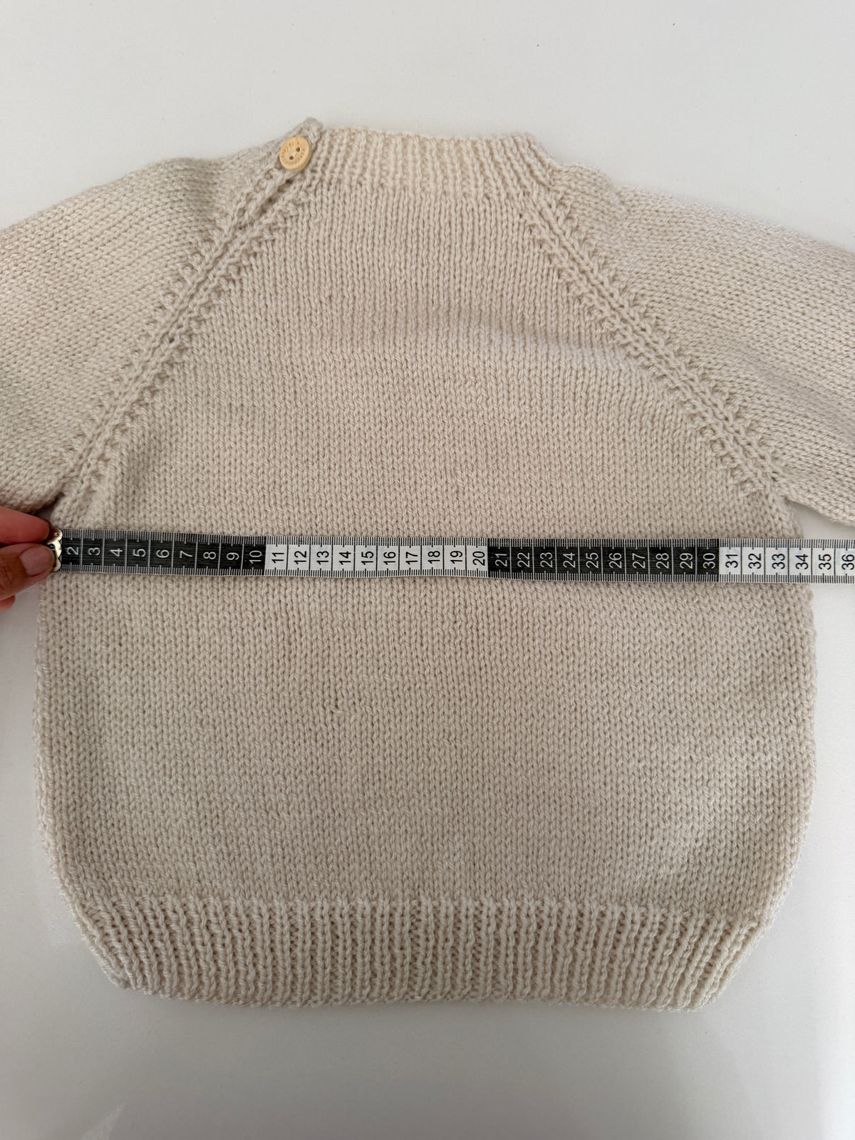 18-24 month cream jumper