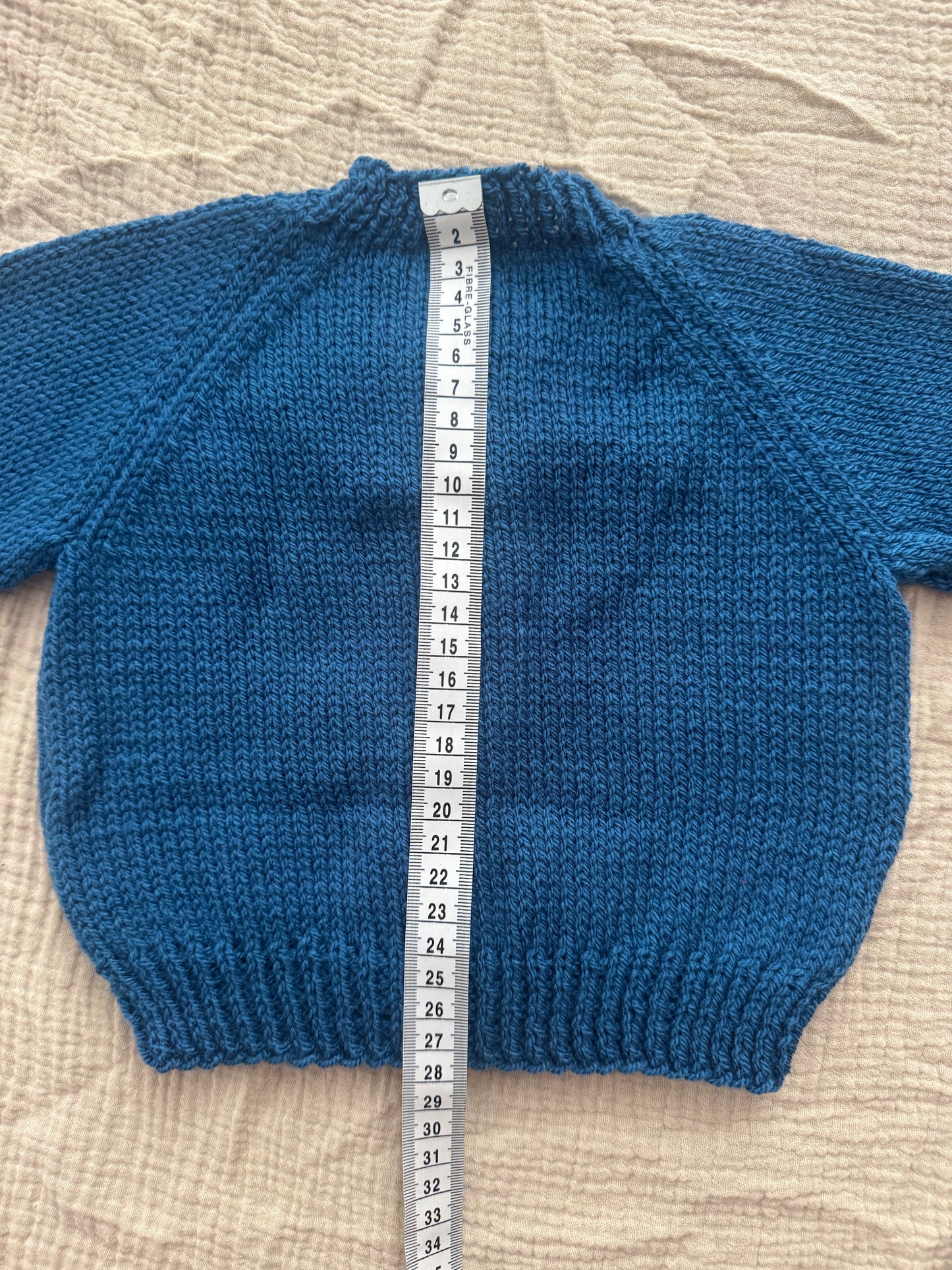 3-6m blue cardigan