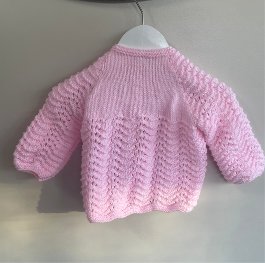 6-9 months light pink Cardigan