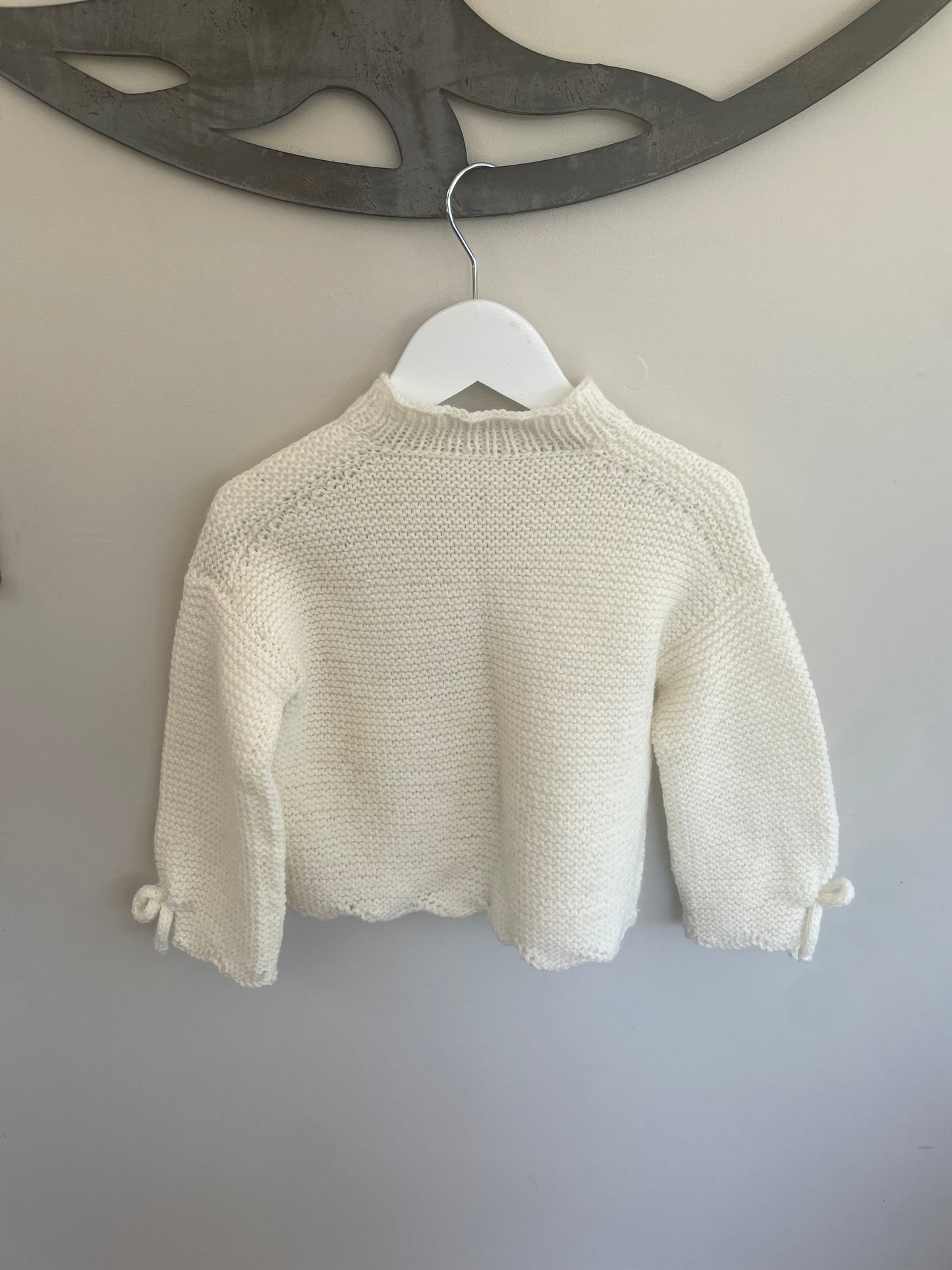 1-2 years cream jumper