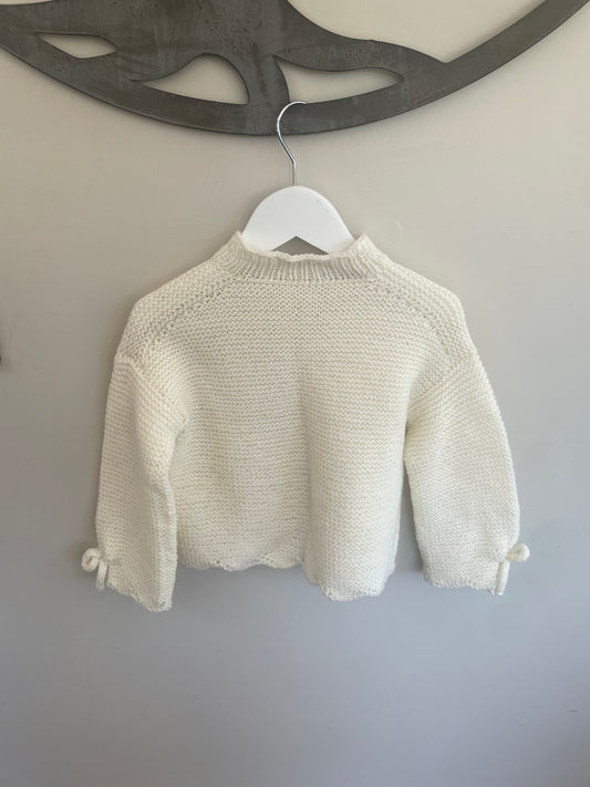 1-2 years cream jumper