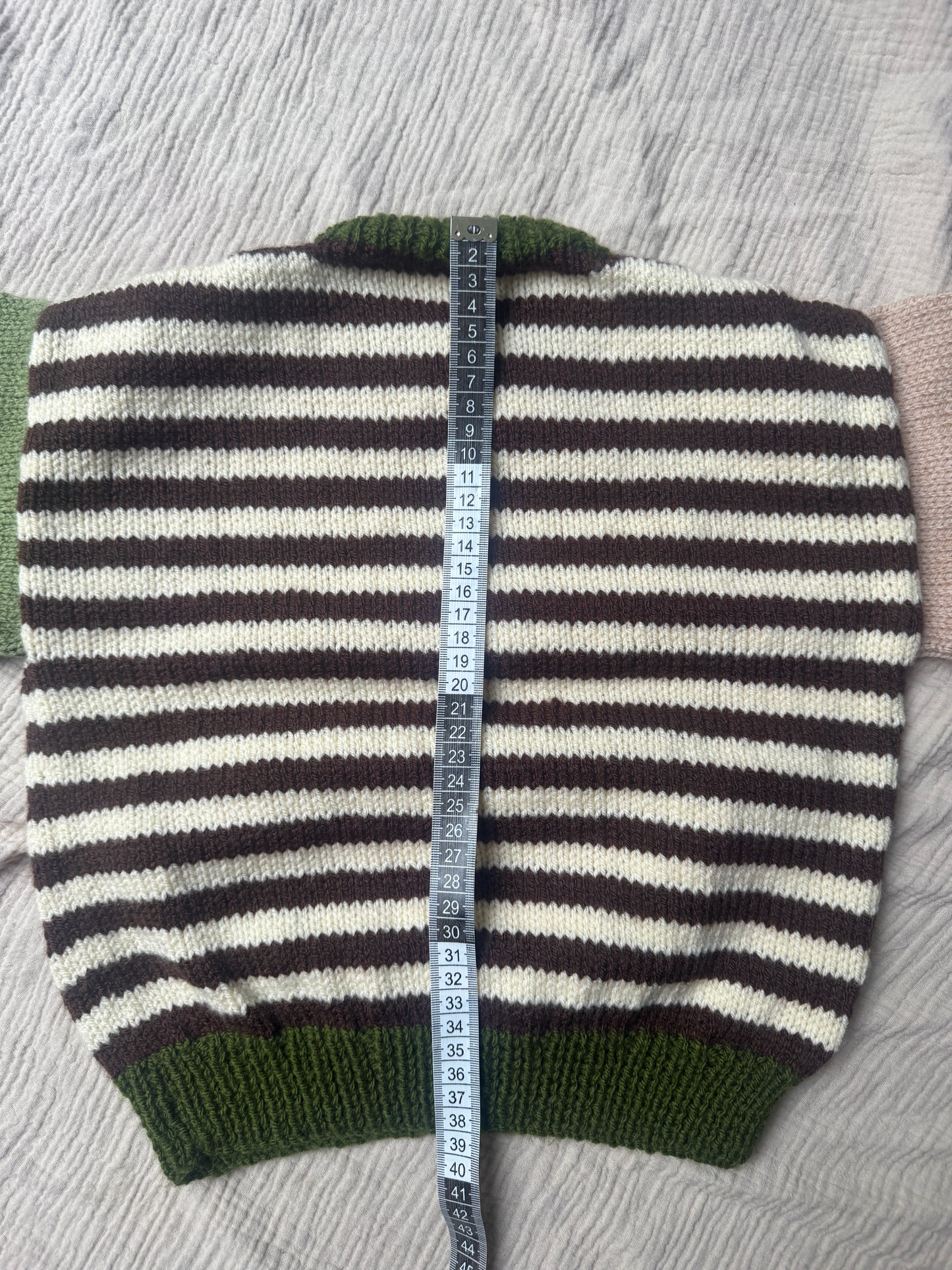 2-4 years stripe block jumper