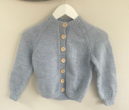 2-3 years blue marl Cardigan
