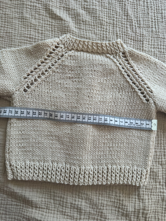 3-6m parchment Cardigan