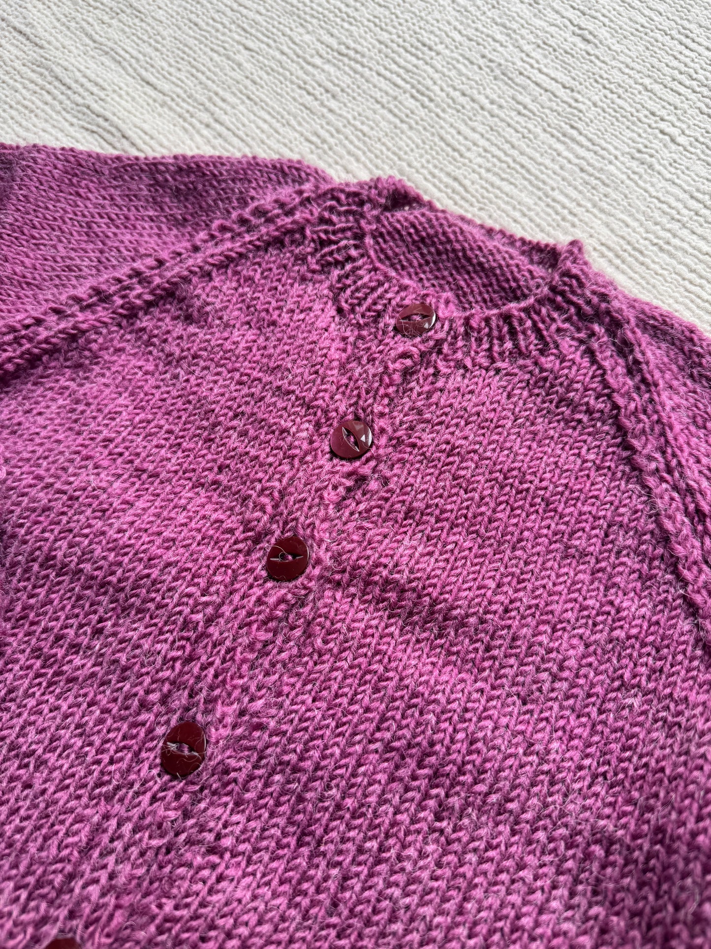 3-4 years light burgundy cardigan