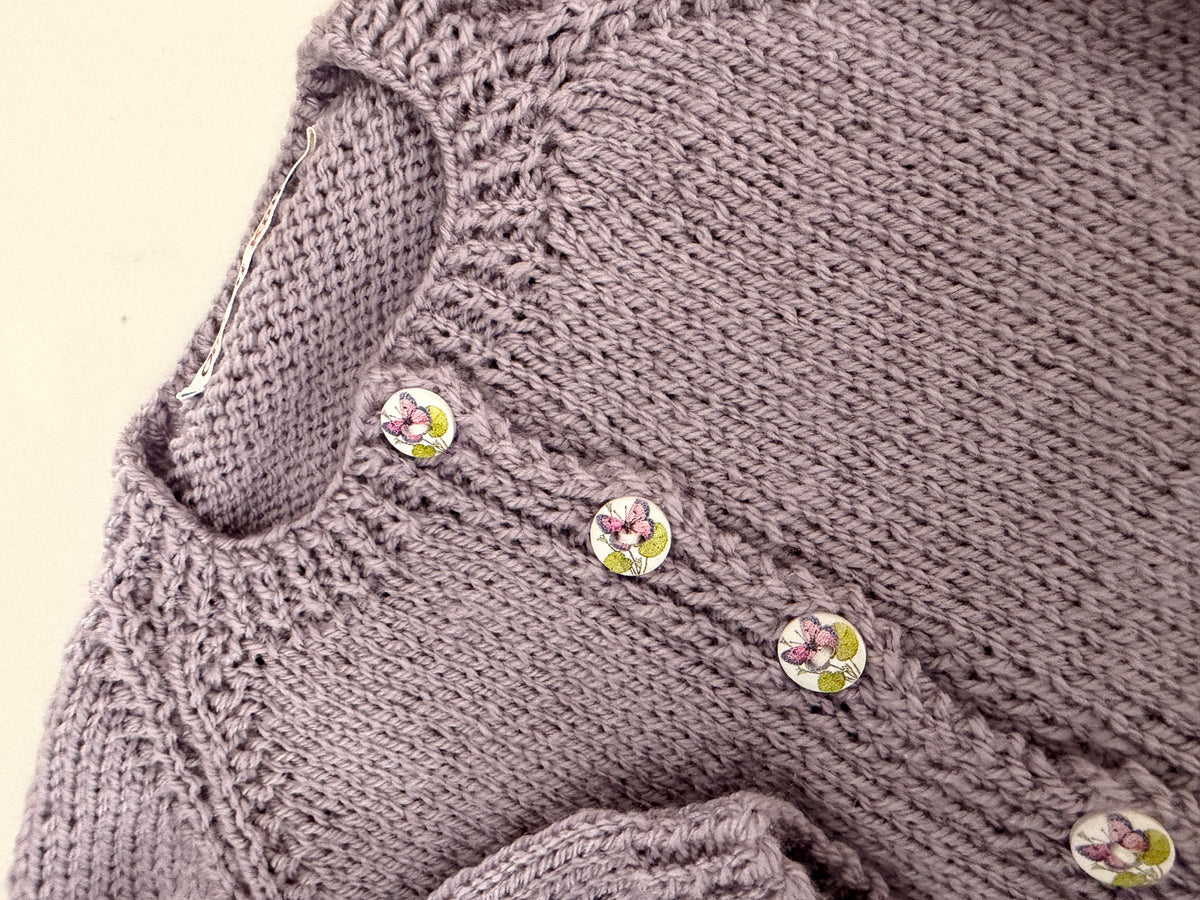 1-2 years palma violet cardigan