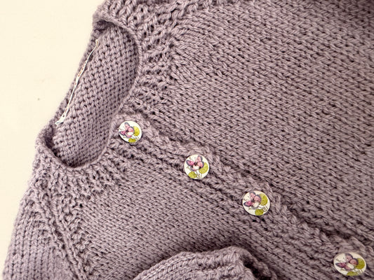 1-2 years palma violet cardigan
