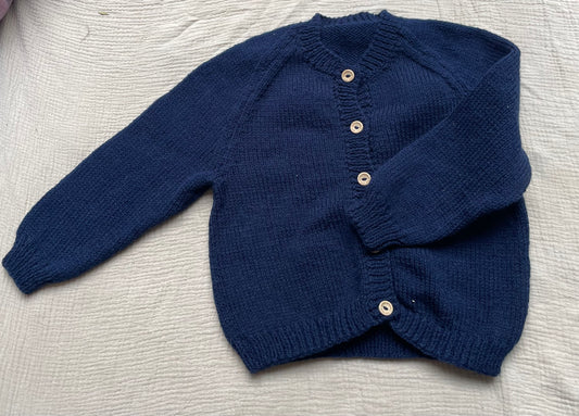 3-4 years midnight cardigan