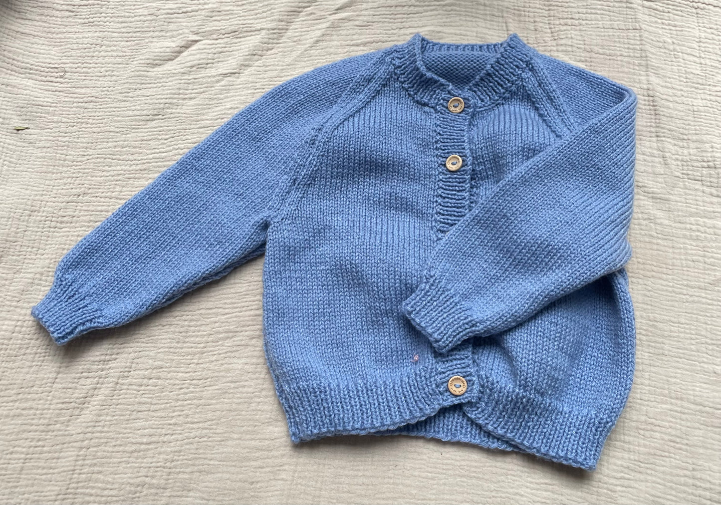 2-3 years periwinkle blue cardigan