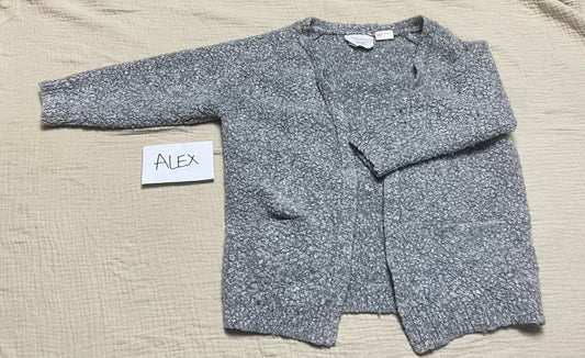 12-18months grey cardigan
