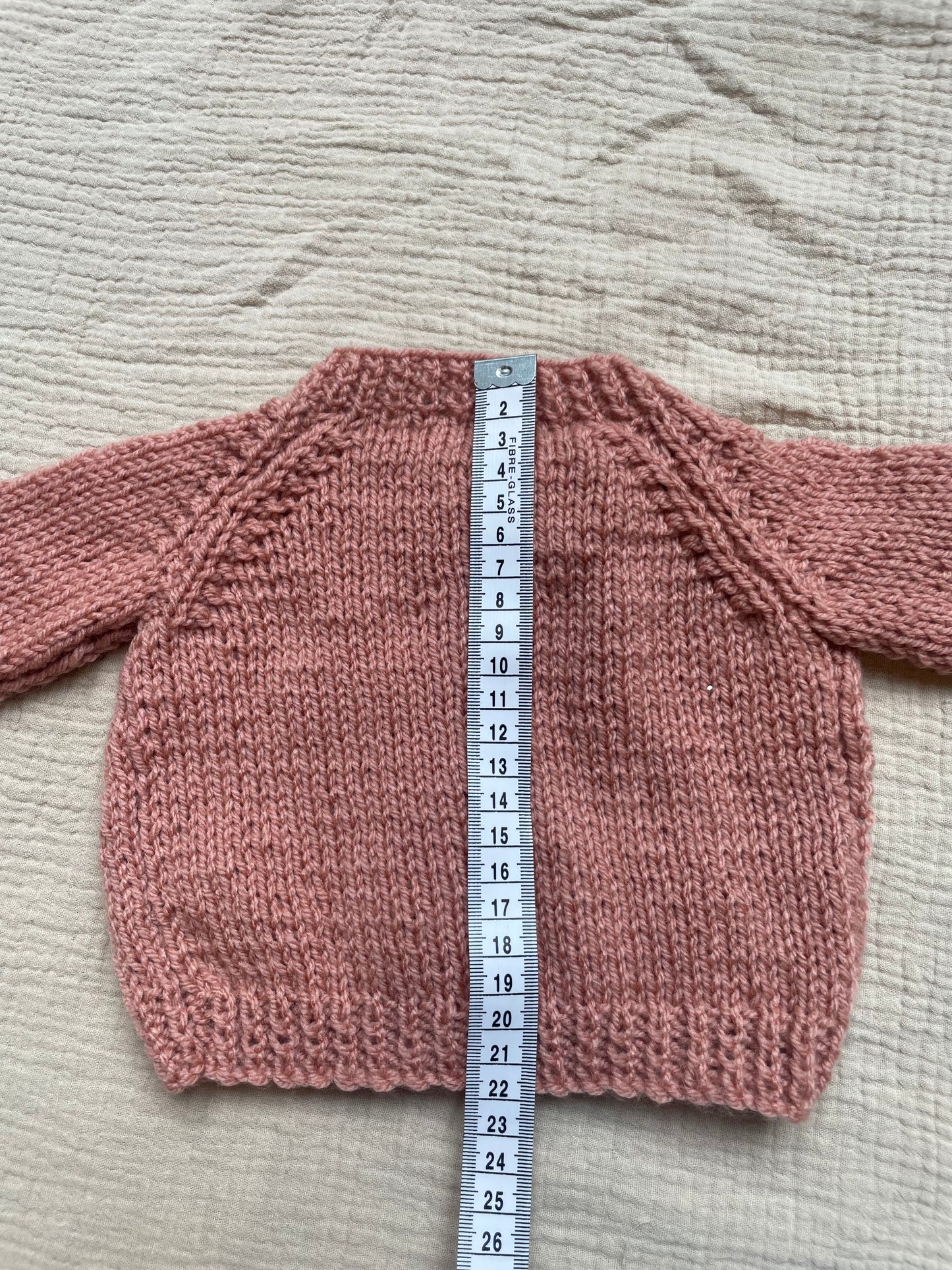 small 0-3m clay cardigan