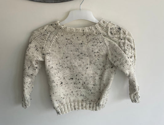 2-3 years flecked jumper