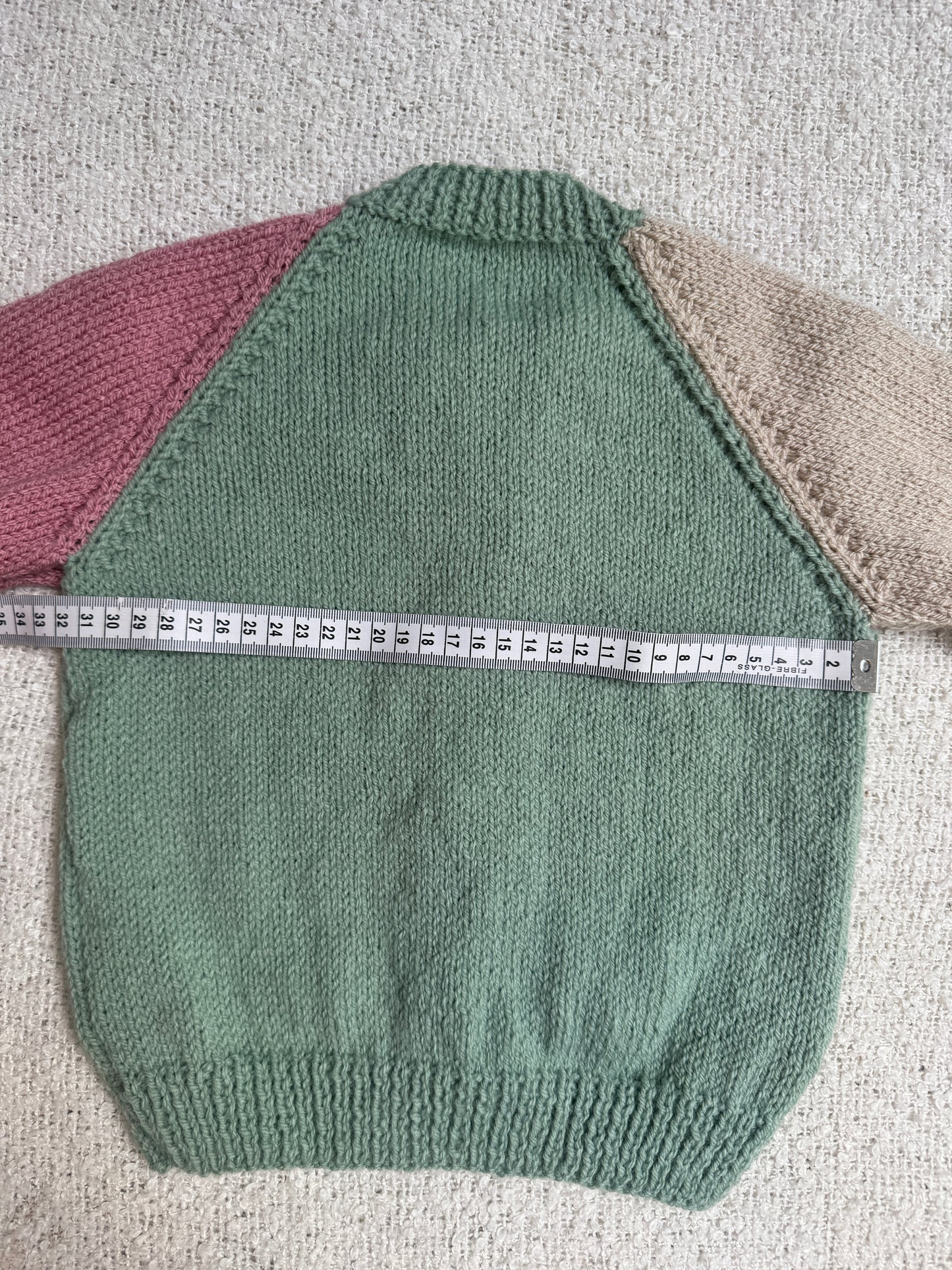 1-2 years colour block cardigan