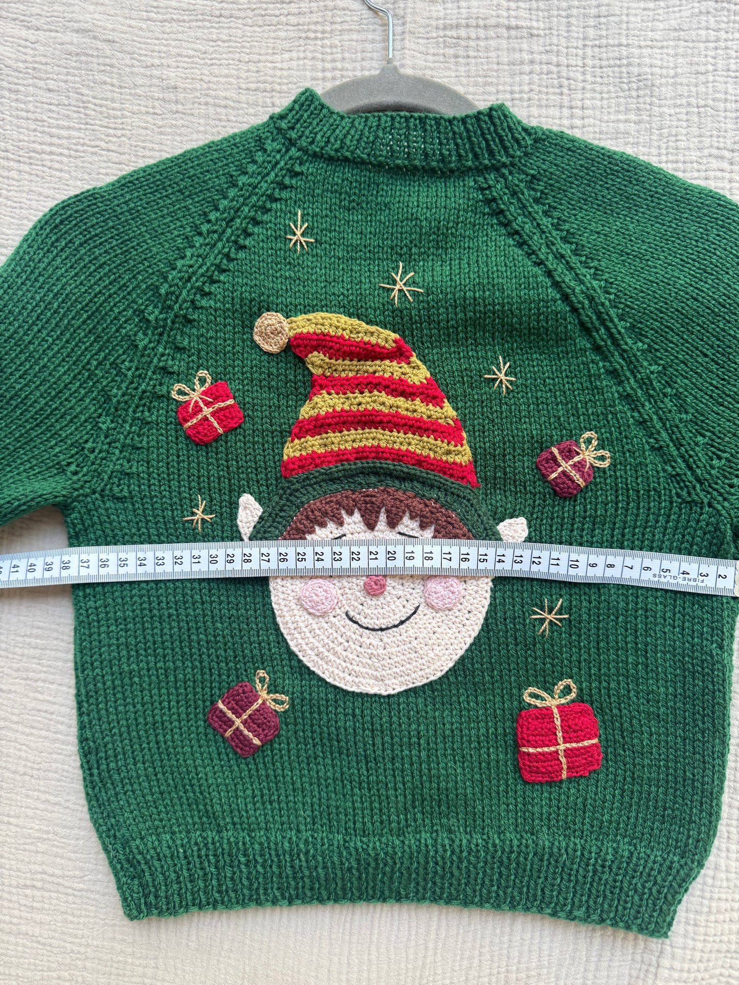 Cheeky Elf 3-4 years bottle green cardigan