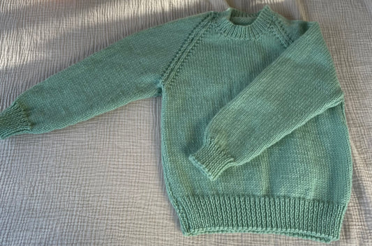 2-3 years sage jumper