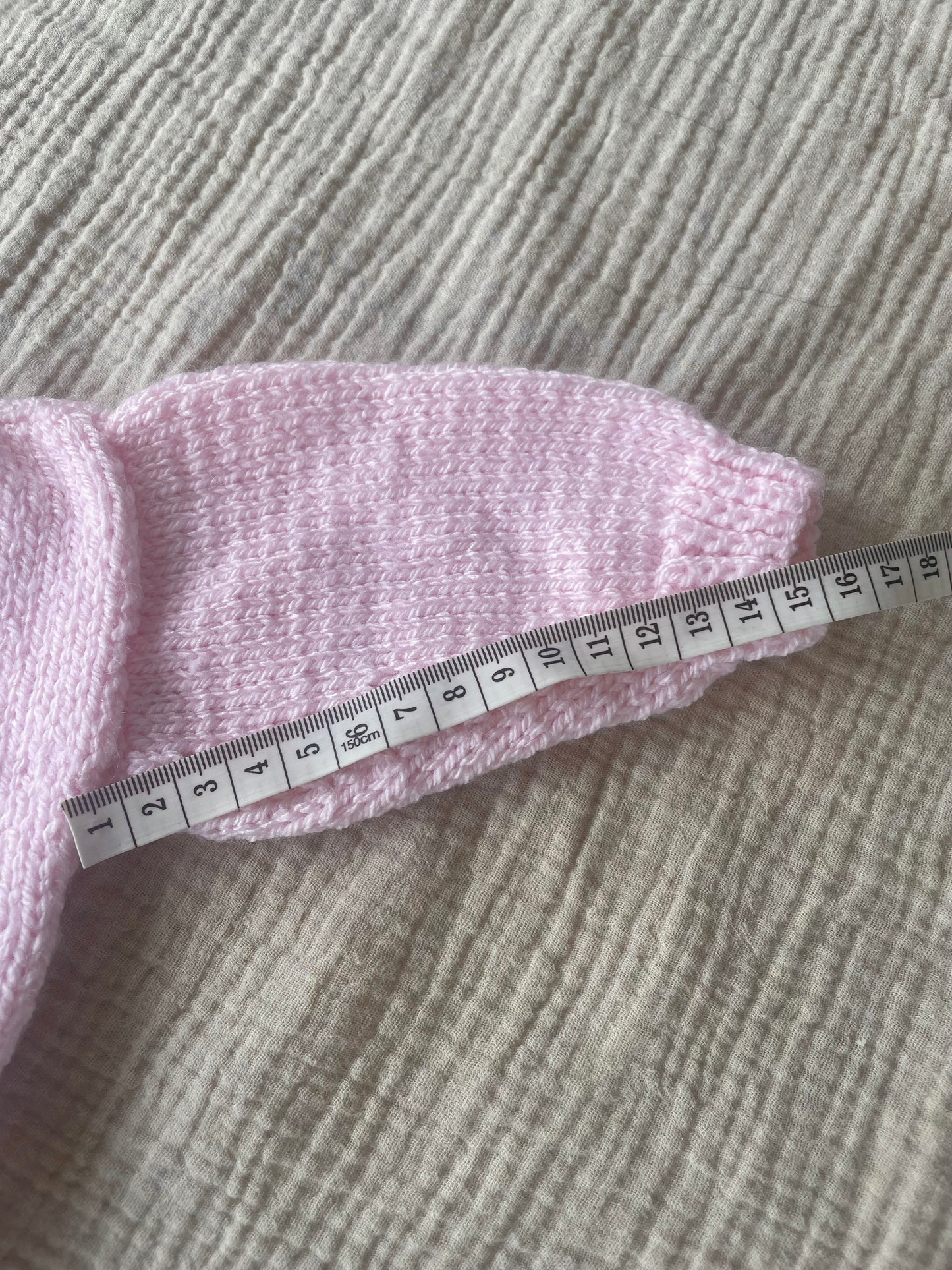 0-1m light pink cardigan