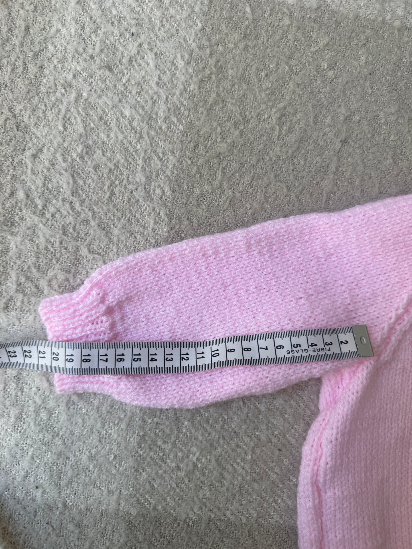 1-2 years pink cardigan