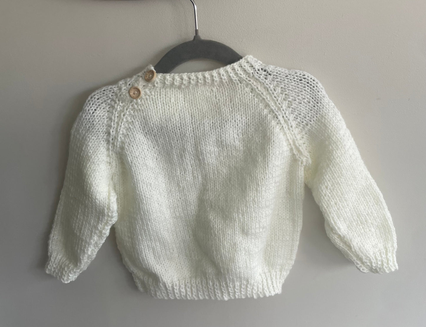 9-12months light cream jumper