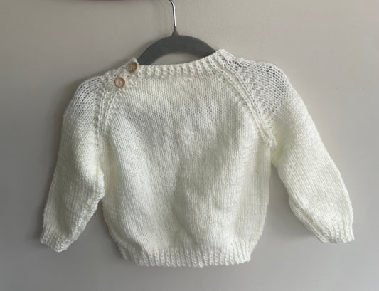 9-12months light cream jumper