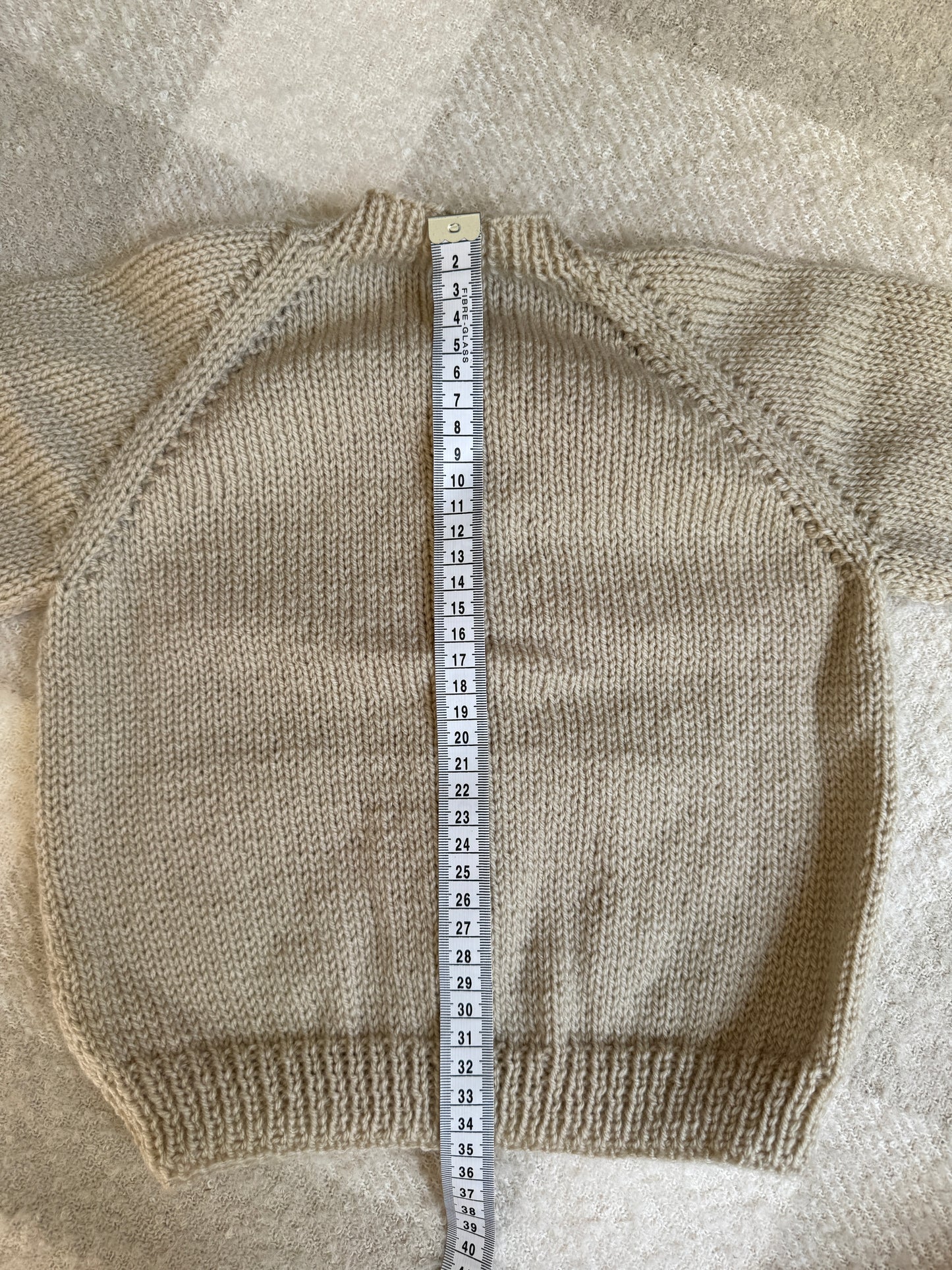 1-2 years parchment cardigan