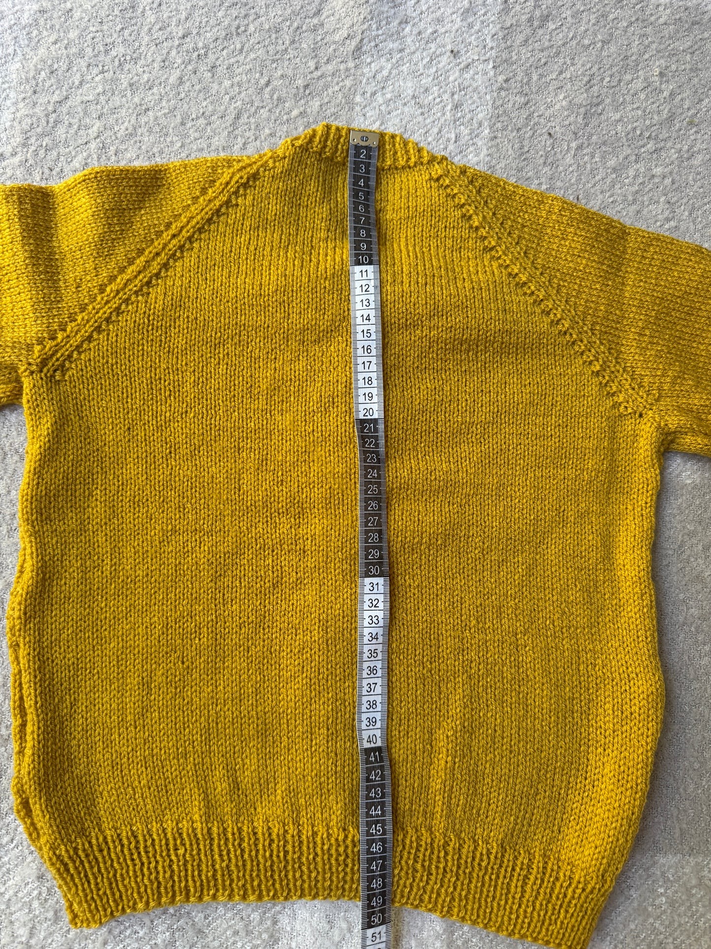 5-6 years mustard cardigan