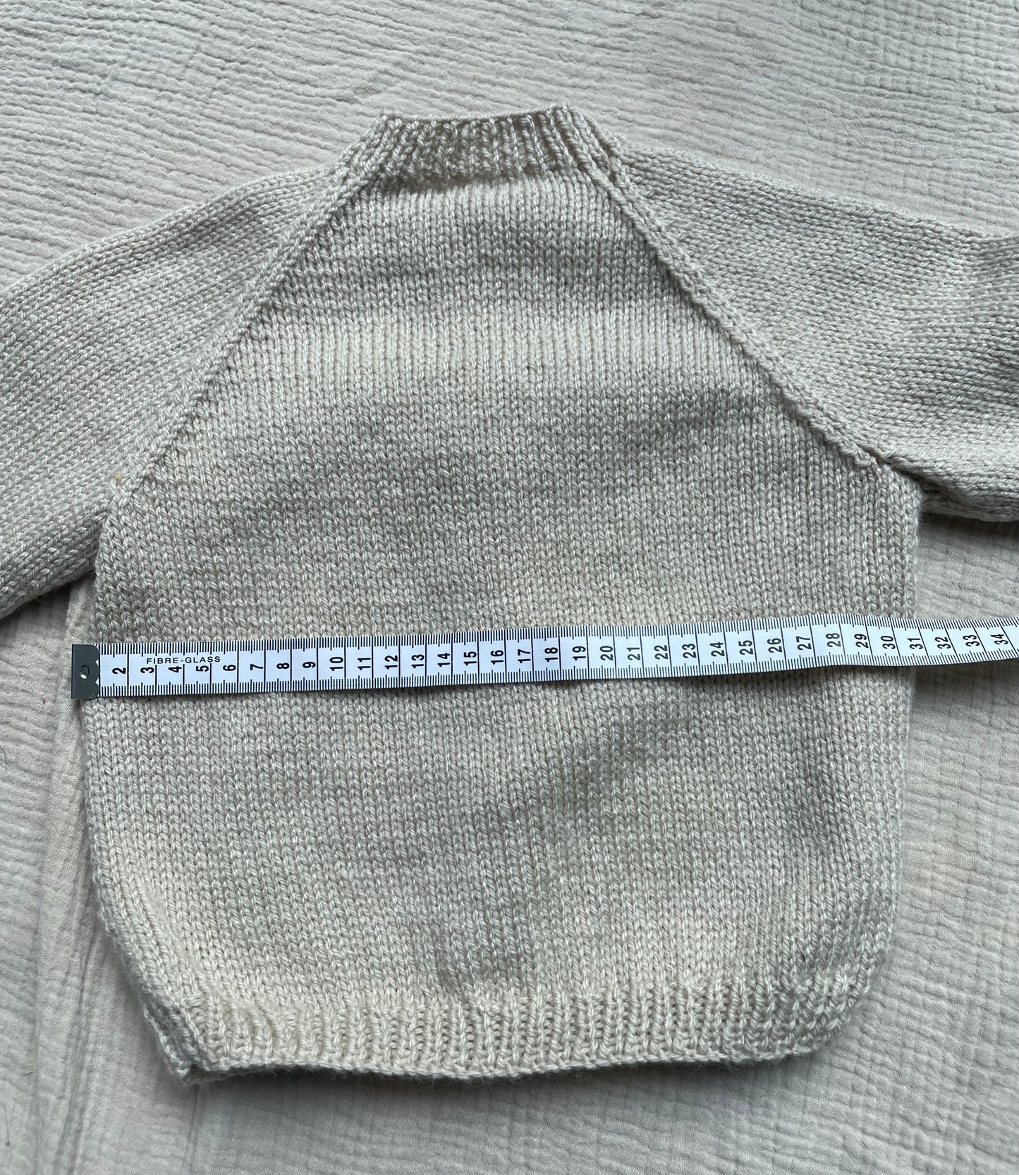1-2 years parchment cardigan