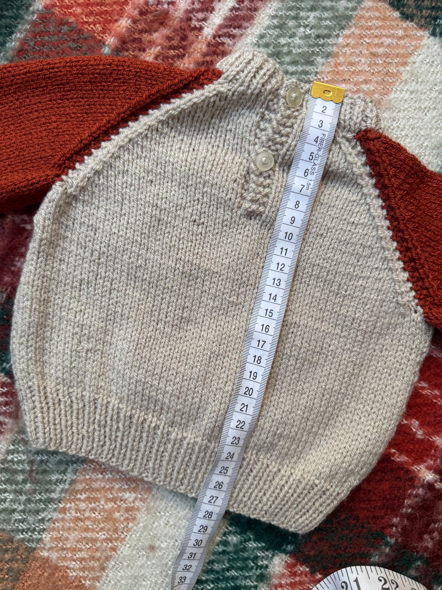 0-6m Autumn Fox Jumper