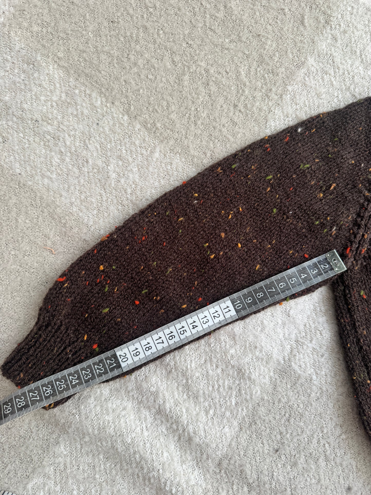 2-3 chocolate fleck cardigan