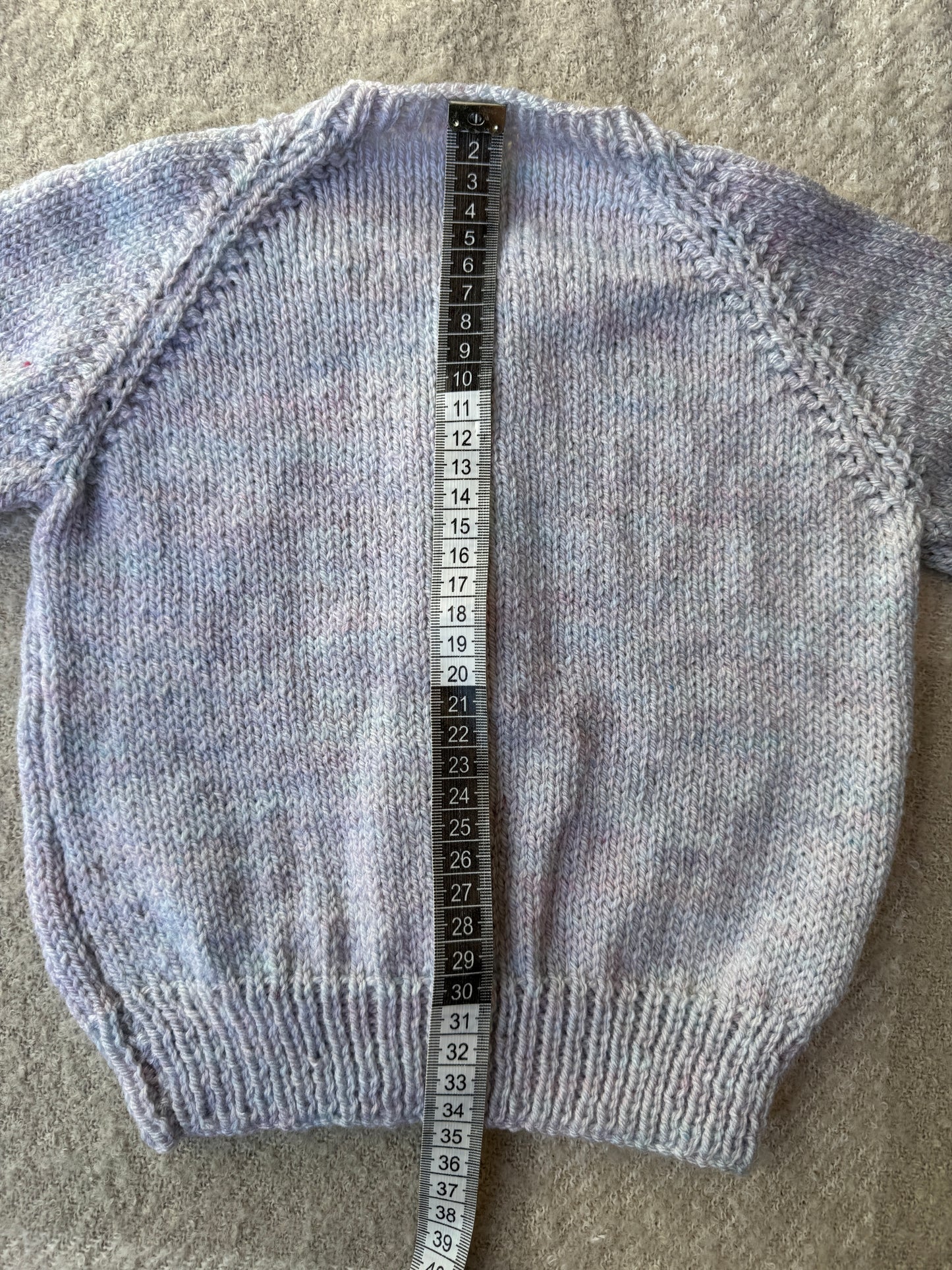 12-18m multi fleck cardigan